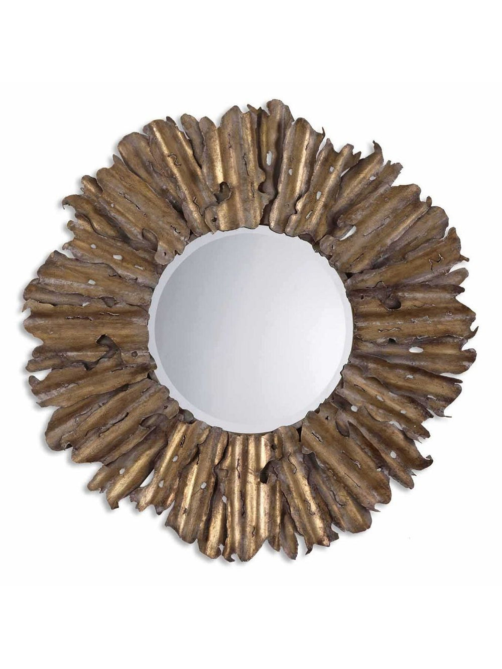 Hemani Antique Gold Mirror