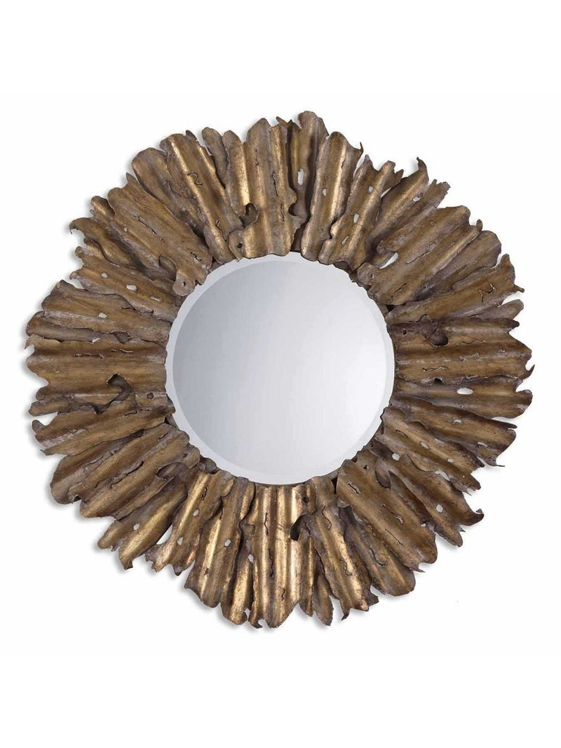 Hemani Antique Gold Mirror
