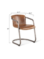 Portofino Dining Chair | Brown CHST