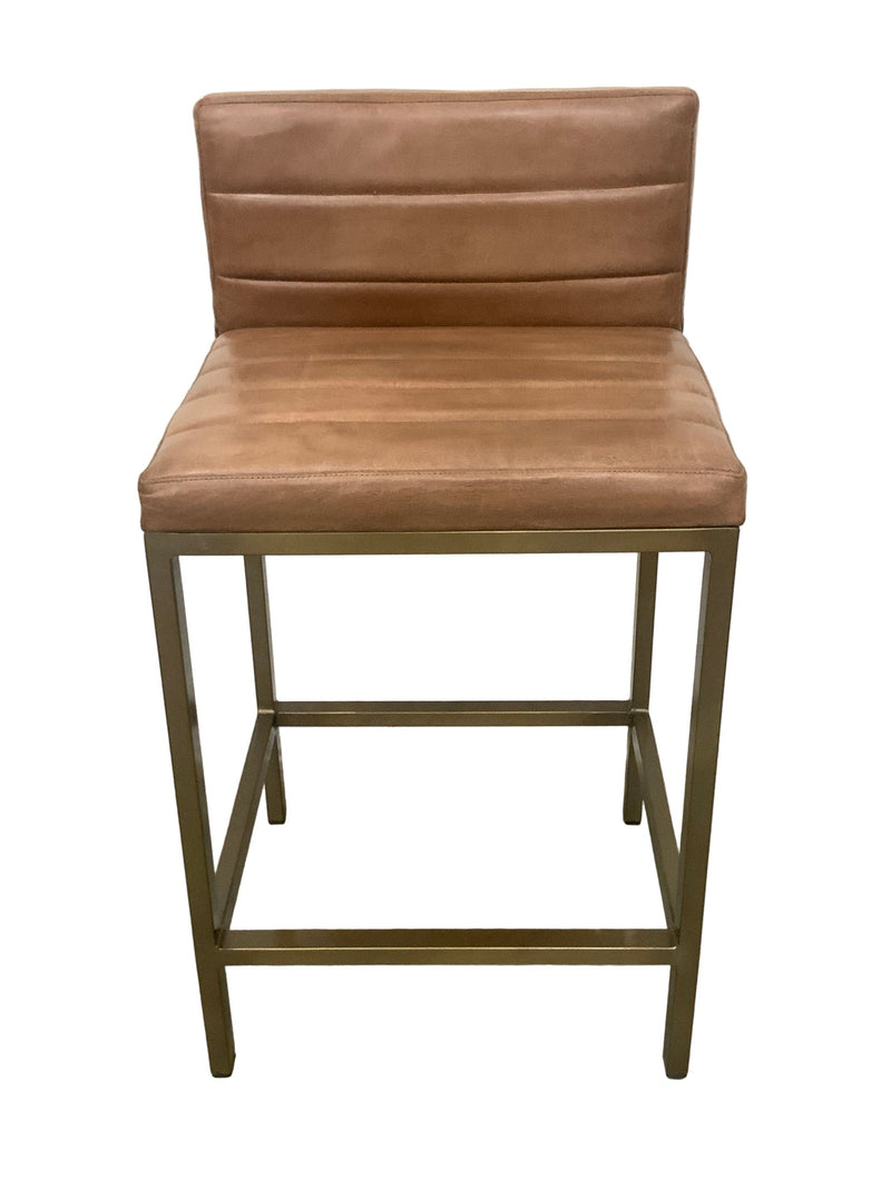 Kenzie Leather Counter Stool