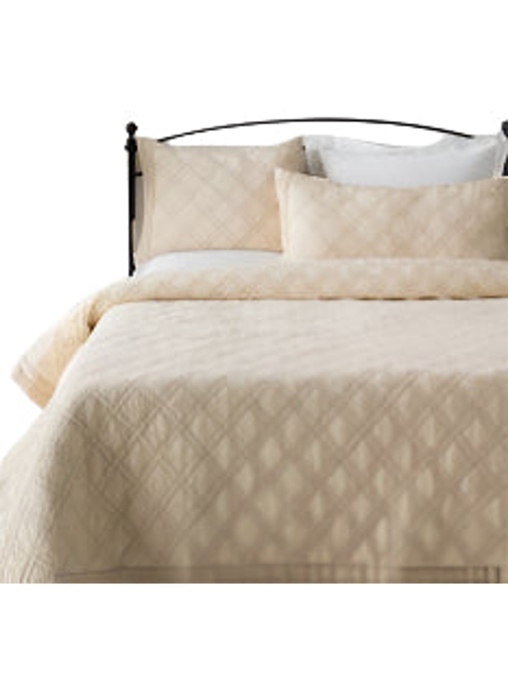 Kojo Euro Sham | Cream Charcoal