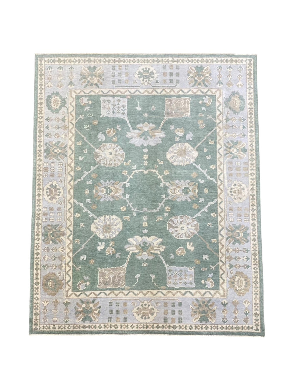 Turkish Oushak Handmade Rug