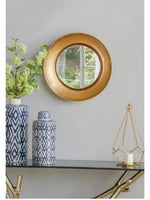Gold Round LED Light