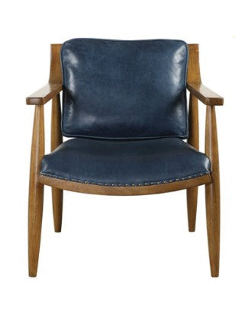 Dillian Leather Arm Chair