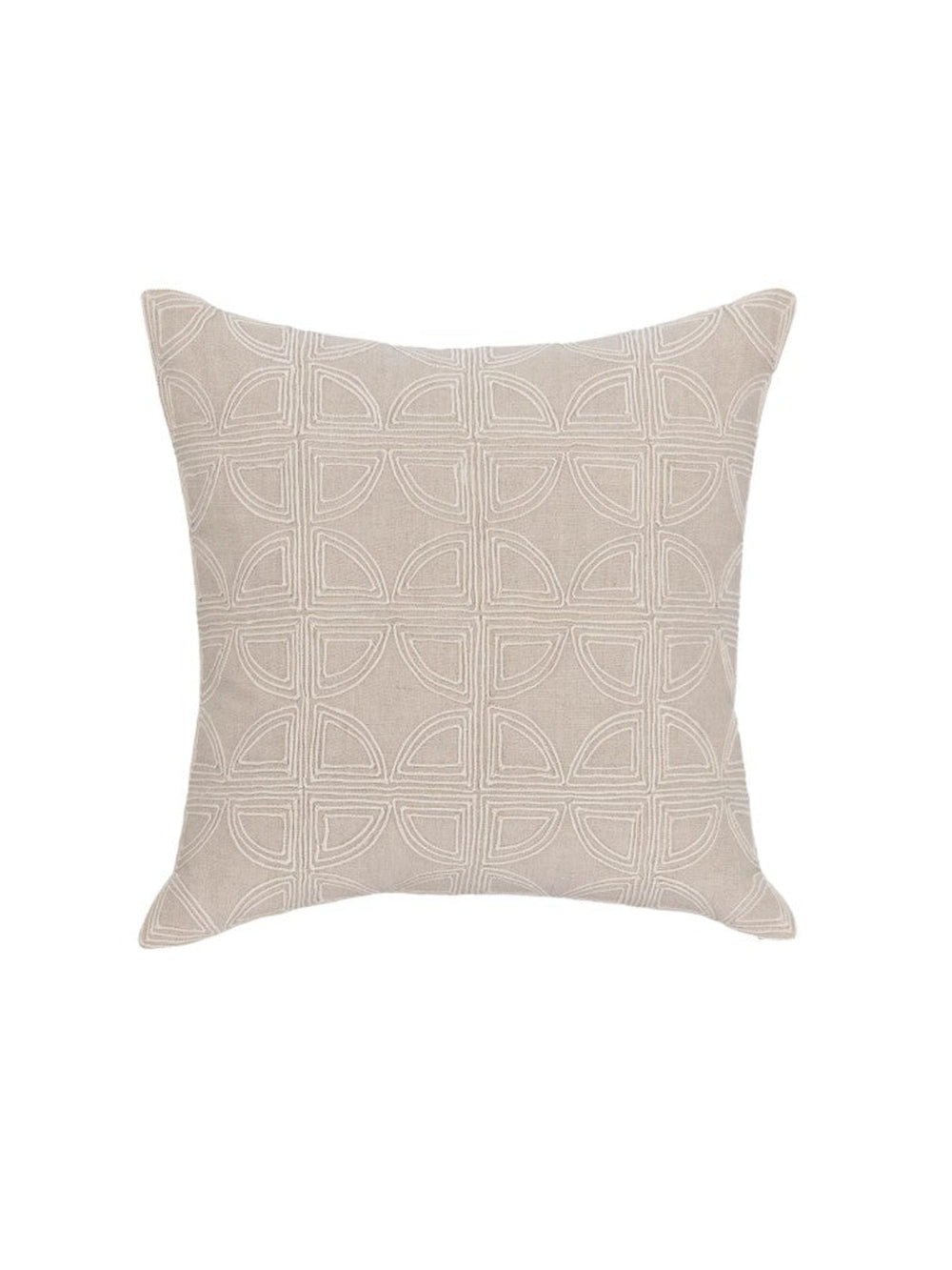 Elea Natural Throw Pillow 22"