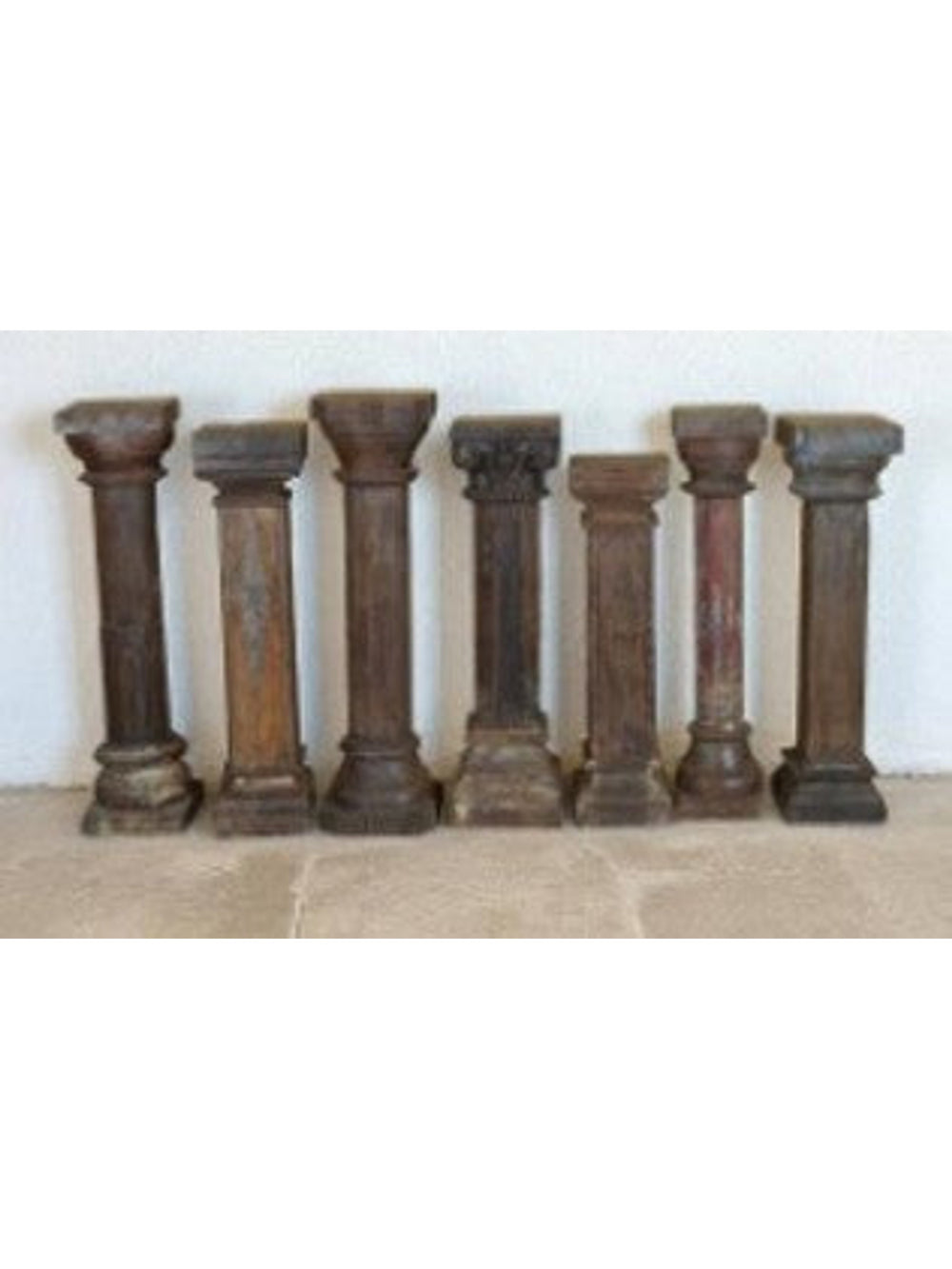 Short Wooden Pillar