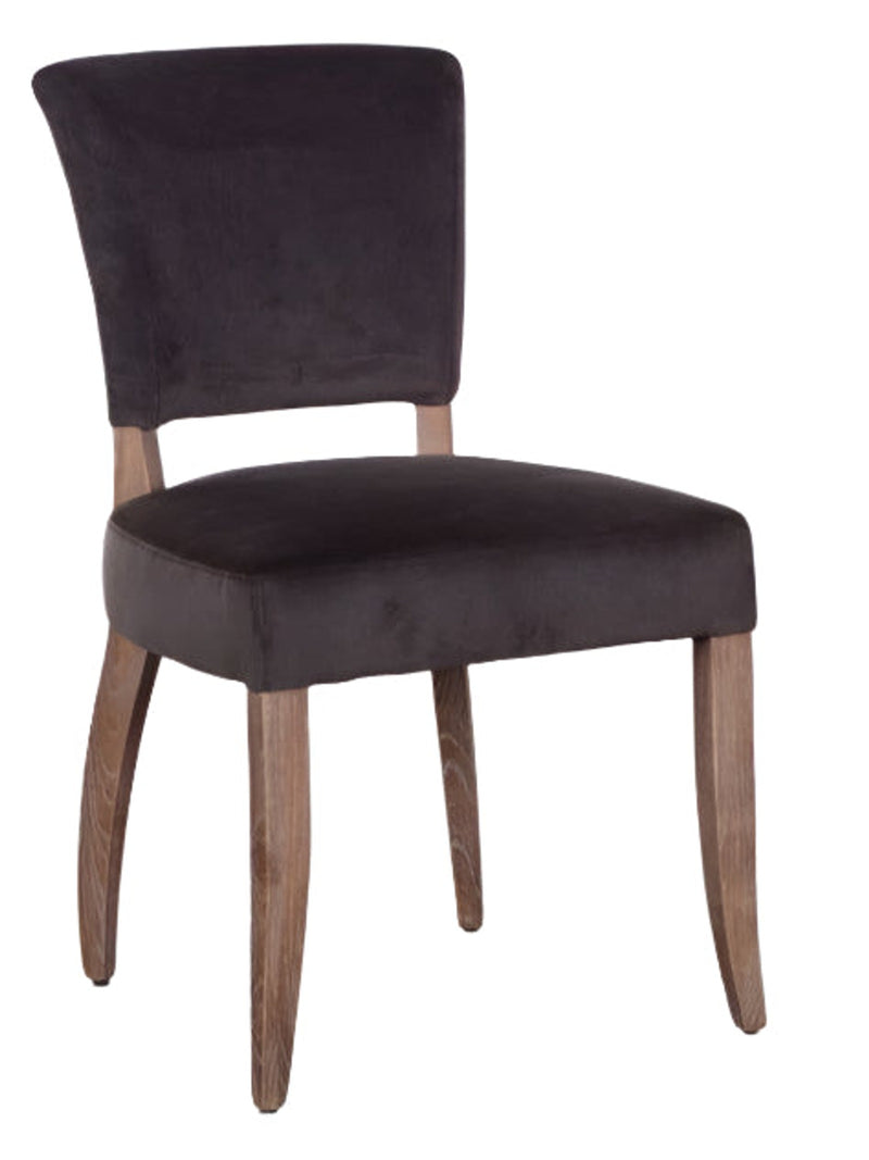 Melanie* Side Chair | Asphalt