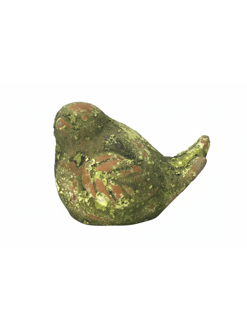Little Mossy Cement Bird