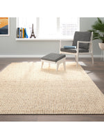 Criss Cross|Beige Wool