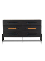 Rosedale 6 Drawer Dresser | Ebony Oak