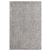 Criss Cross|Grey Wool 9 x 12