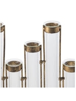Angie Staggered Glass Vial Vase