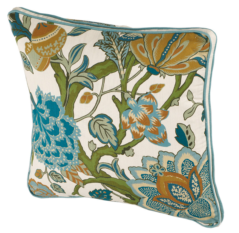THROW PILLOW | SWEENY CERULEAN | 22 x 22