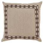 THROW PILLOW |  AMALFI NATURAL | 22 x 22