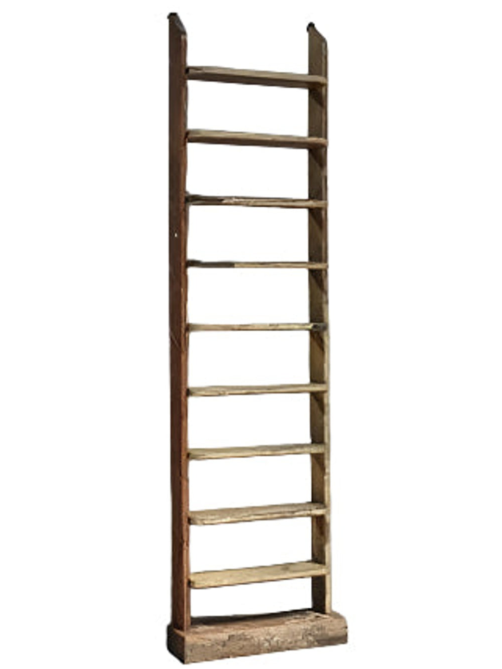 Tall Wooden Rack w/Slanted Top
