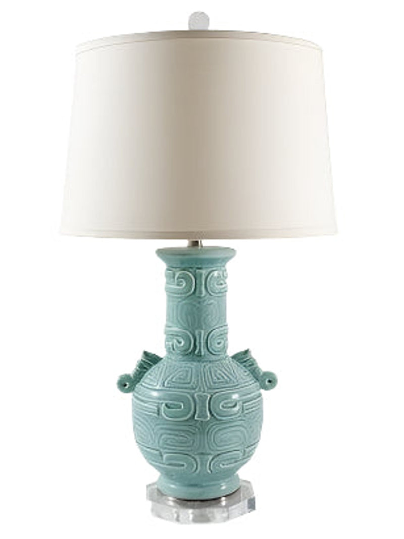 Dynasty Celadon Lamp