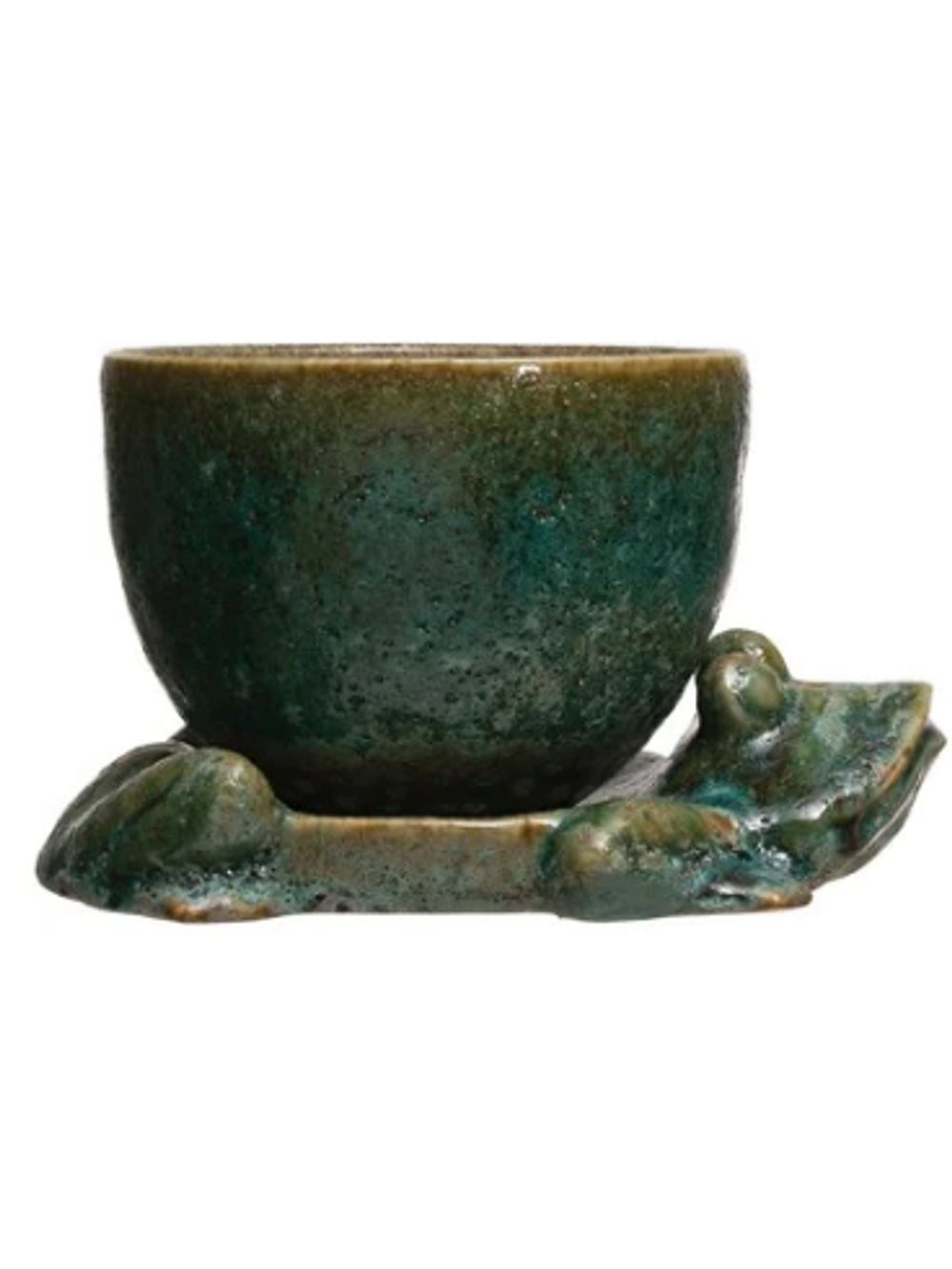 Planter w/Frog Base Set/2