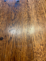 American Oak Stretcher-Base Tavern Table