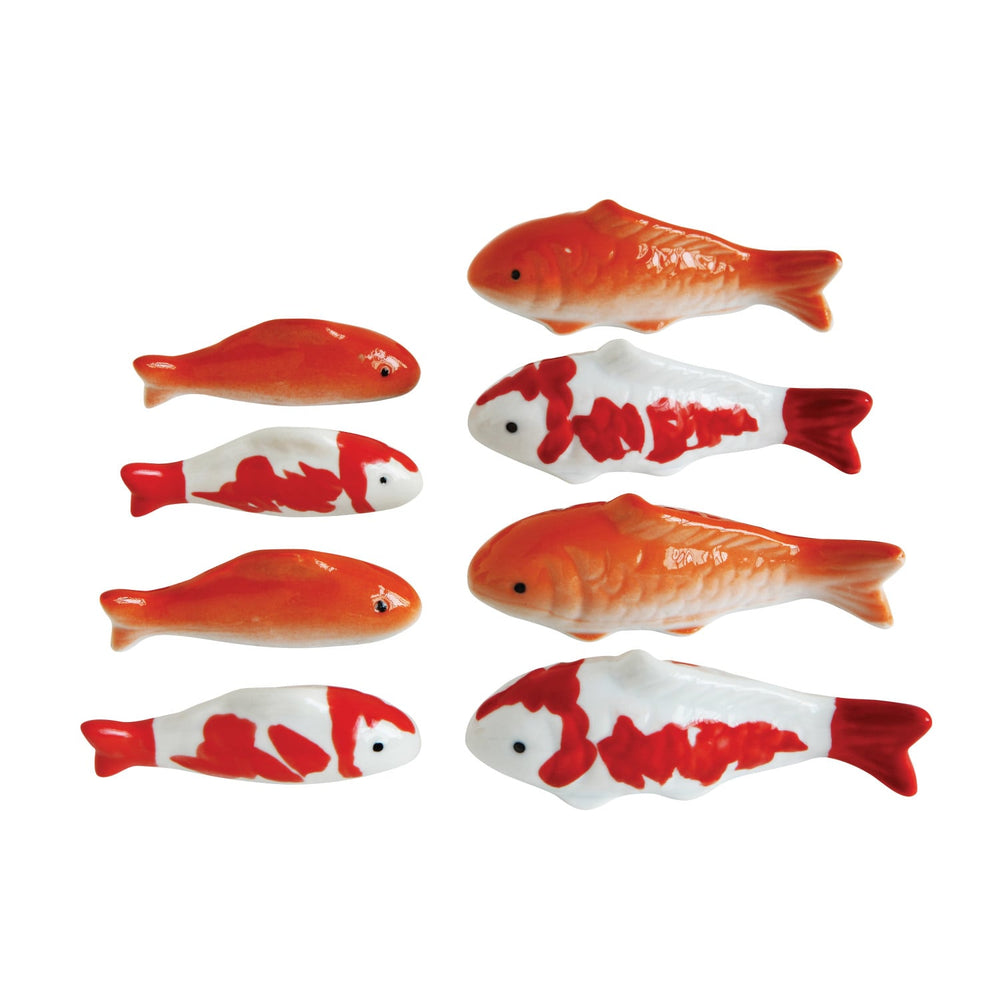 Stoneware Floating Fish, 2 Styles