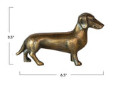 Cast Aluminum Dachshund