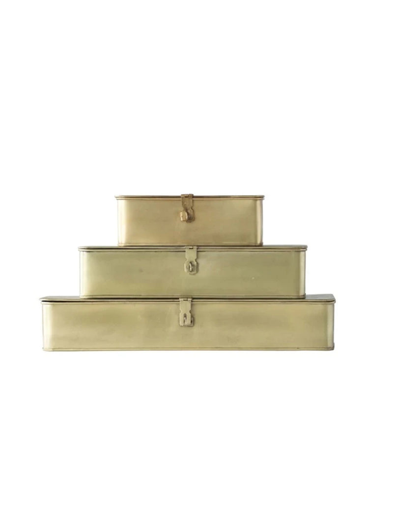 Brass Decorative Metal Box SM