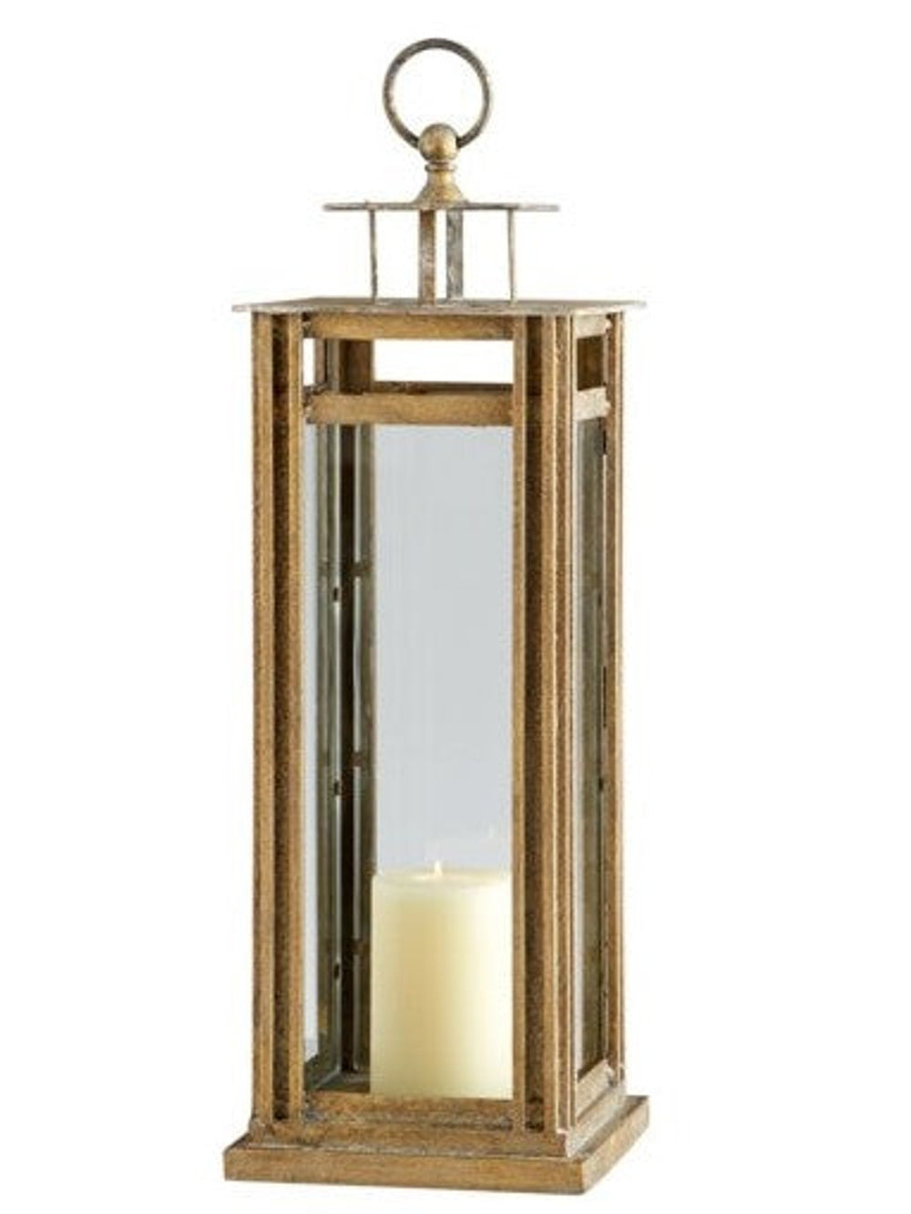 Tower Candleholder | Ancient Gold Finish