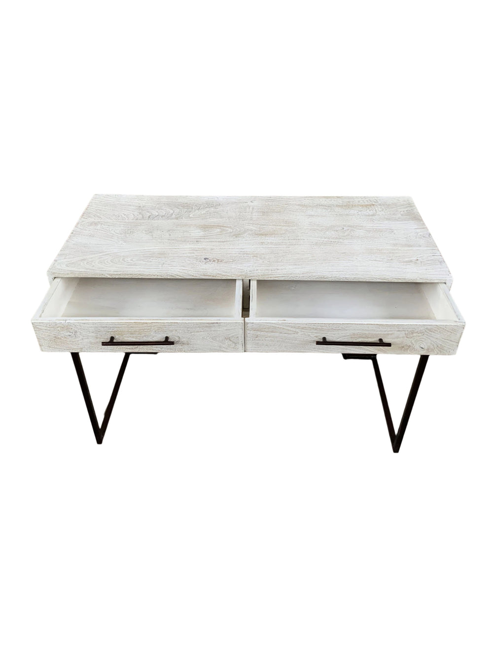 Meredith Desk | White BRZ