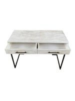 Meredith Desk | White BRZ
