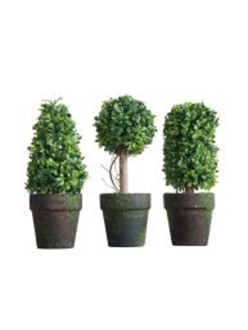 Asst Artificial Topiary In Pot