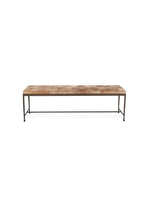 Achen 60" Hair on Hide Bench | Canyon Sand