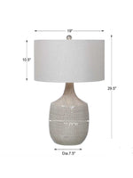 Felipe Gray Table Lamp