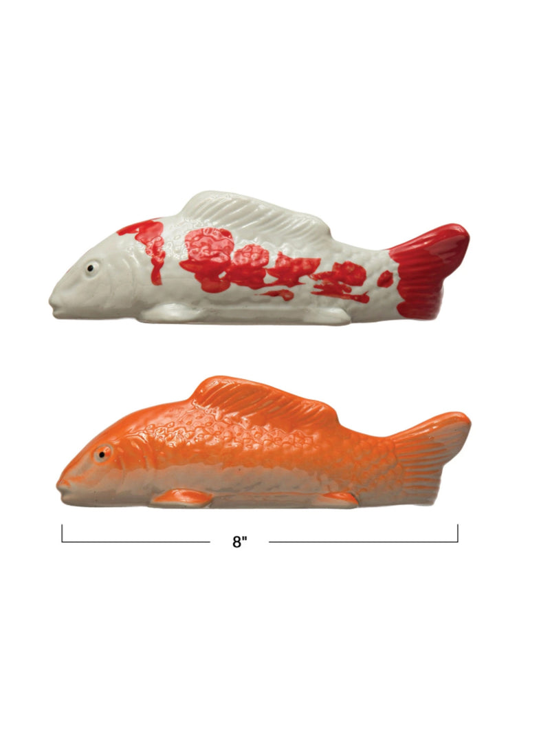 Floating Fish | Orange White