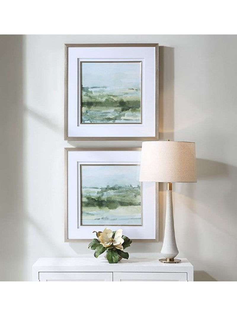Soft Sage Print | Set of 2