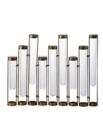 Angie Staggered Glass Vial Vase