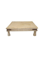 Light Wood & Metal Bajot
