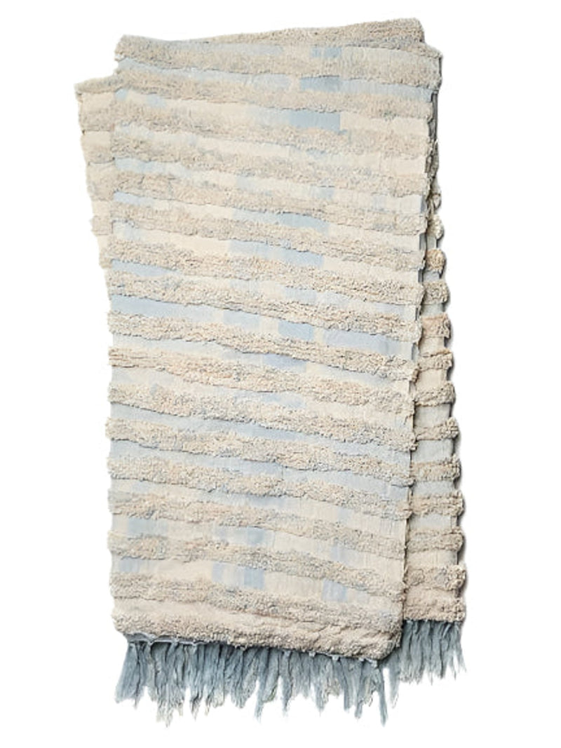 Tyra Light Blue Throw