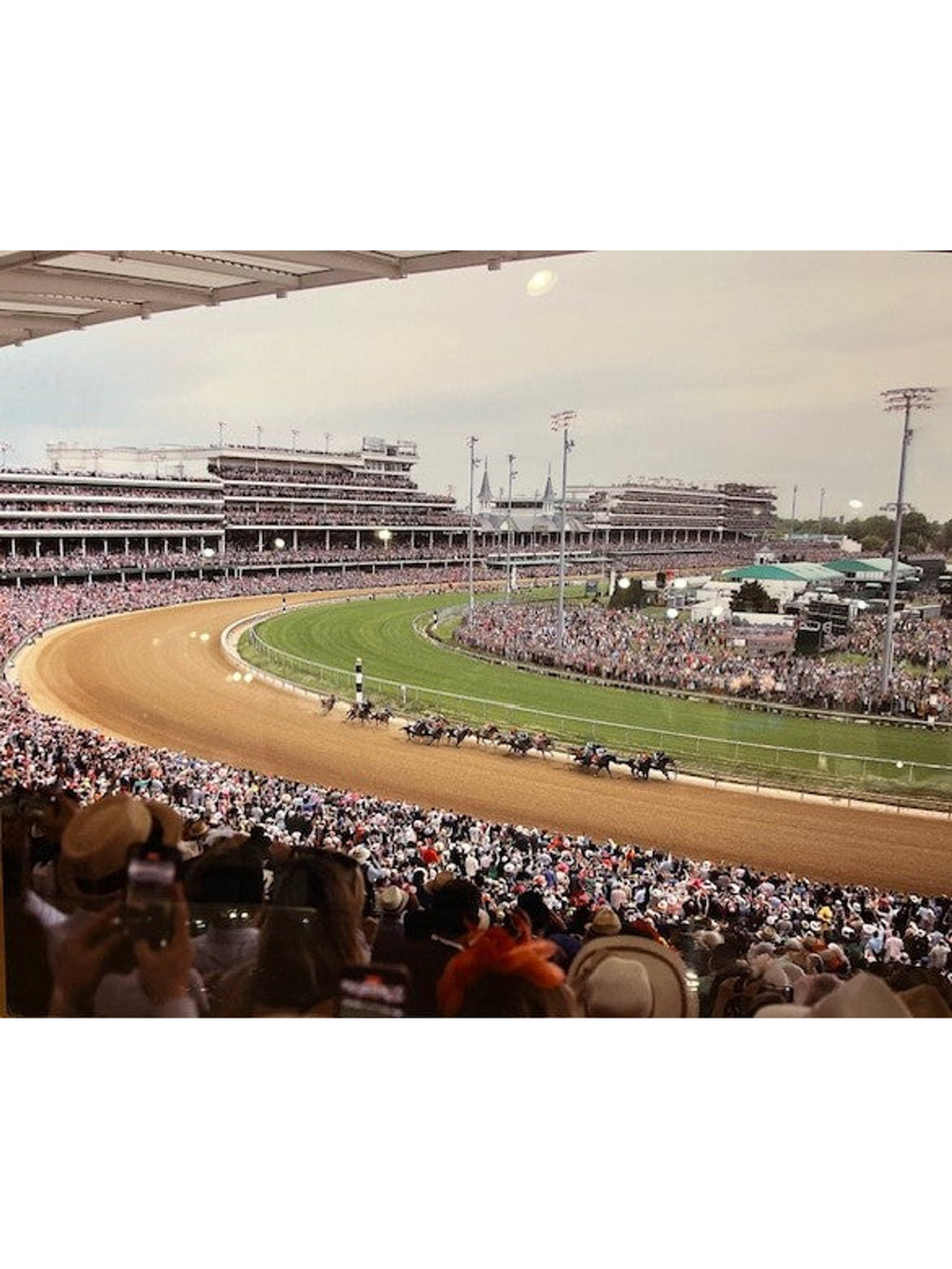 First Turn from Stands