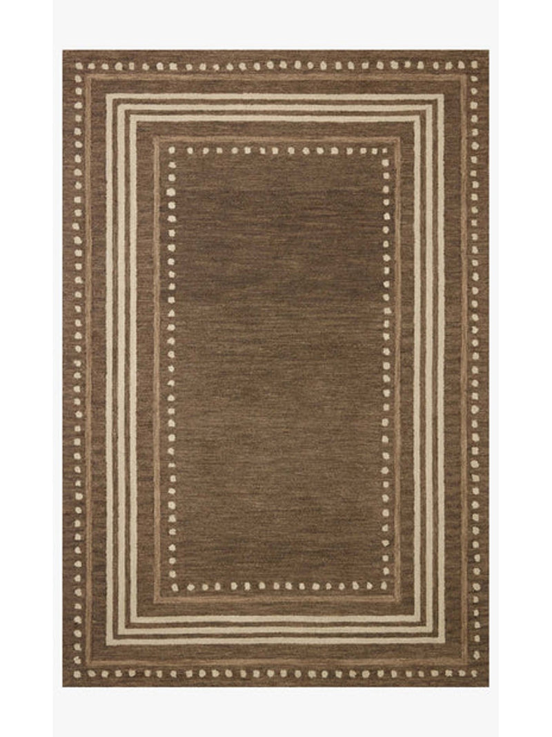 Wool Runner|Bark/Natural 2.5" x 7'5"
