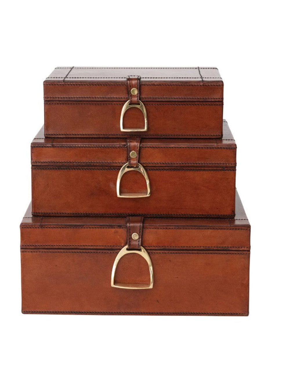 Stirrup Leather Box - Lg