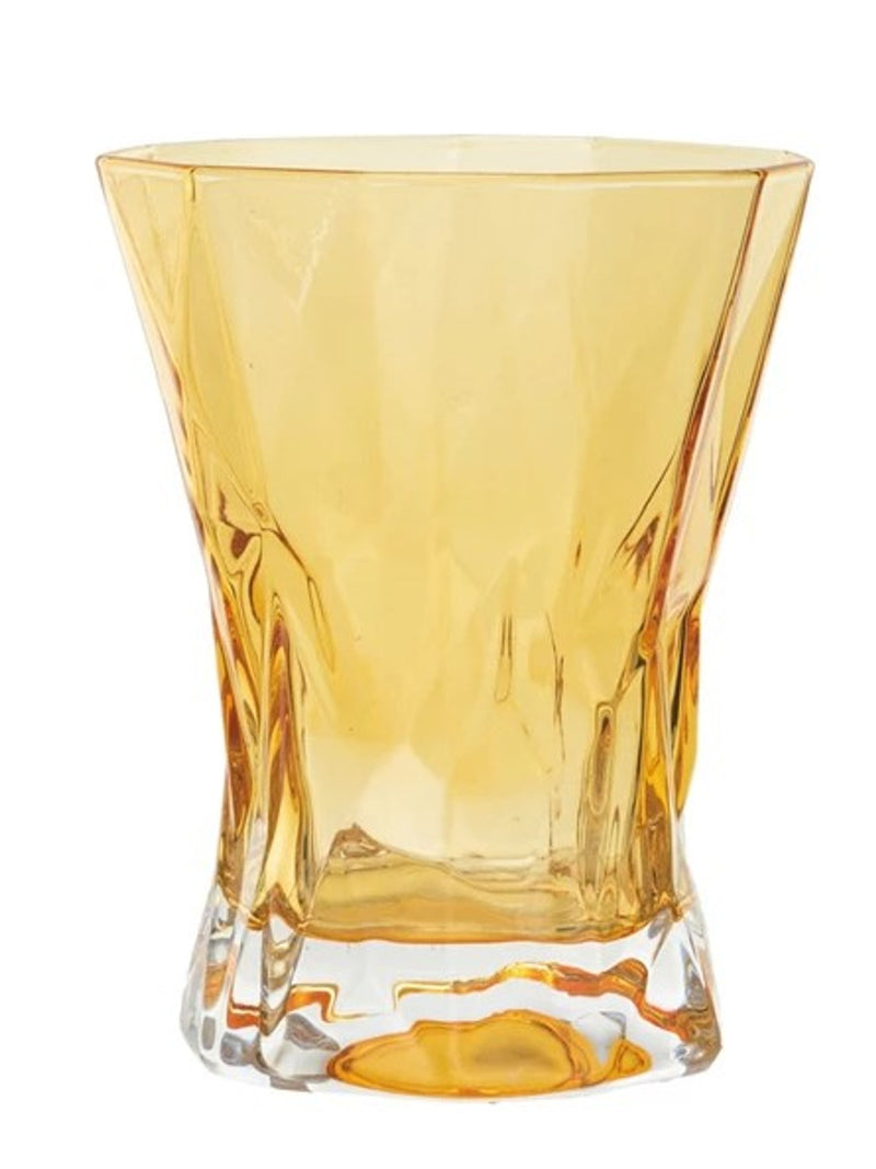 Amber Drinking Glass