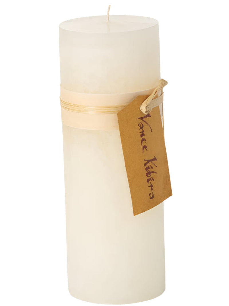 Melon White 9" Pillar Candle