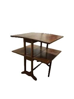 Antique Two Tier Drop Leaf Side Table