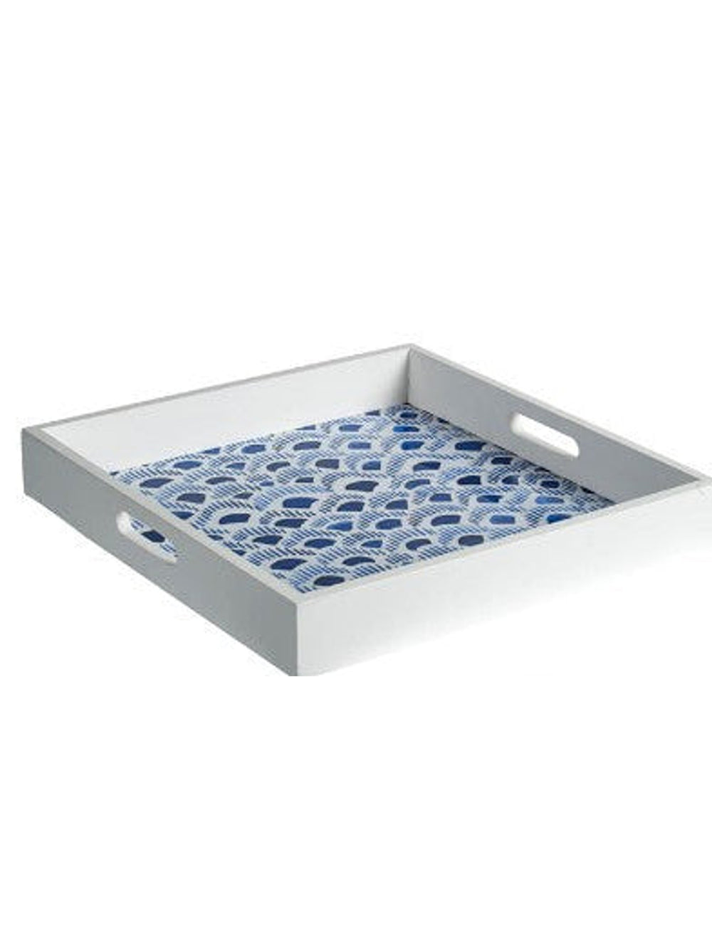 Blue & White Decorative Tray LG