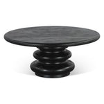 Bilboa 36" Coffee Table in Distressed Black