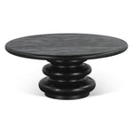 Bilboa 36" Coffee Table in Distressed Black