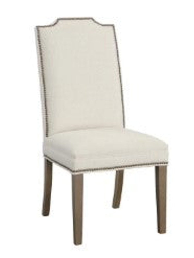 Empire Tall Back Dining Chair | Alabaster