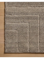 Asha Wool Rug| Bark 7'9" x 9'9"