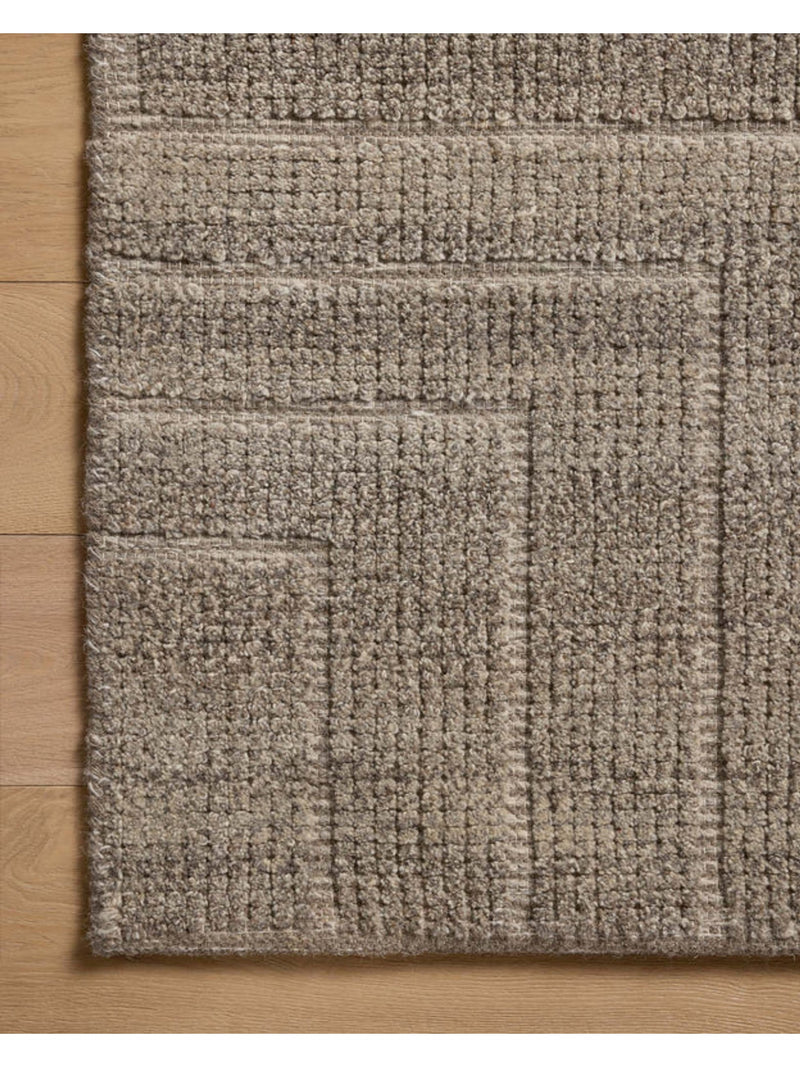 Asha Wool Rug| Bark 7'9" x 9'9"