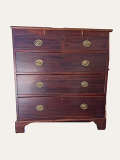 Georgian Style Mahogany Chest | 38 x 19 x 41