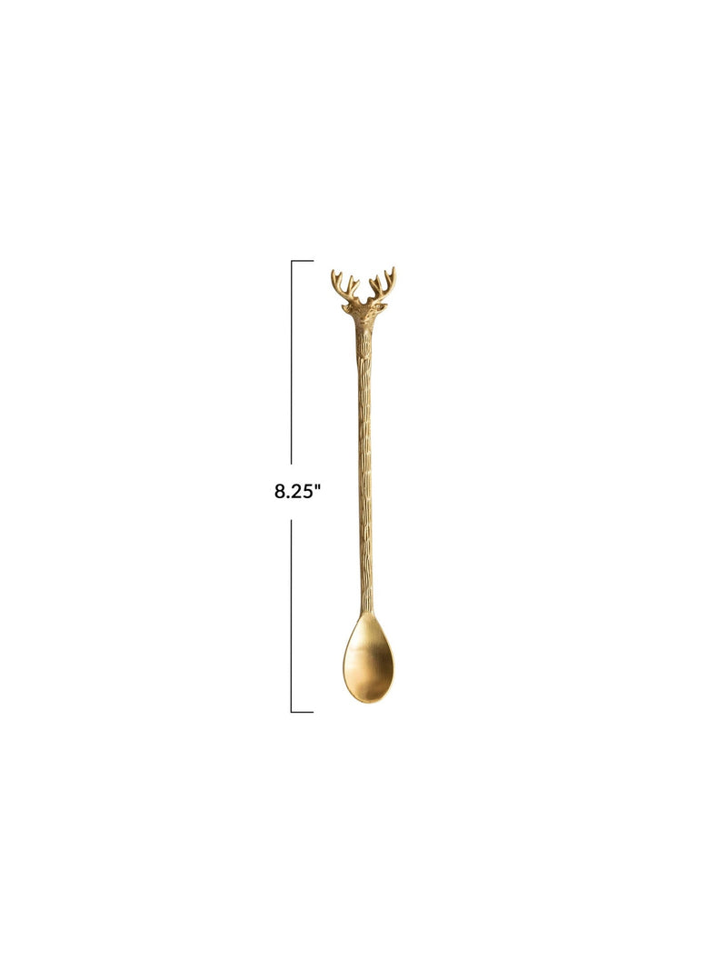 Reindeer Cocktail Spoon